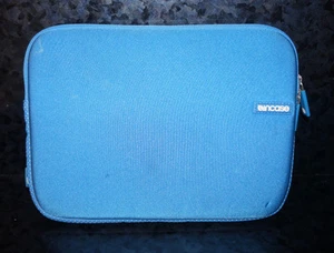Incase laptop Case Blue Sleeve MacBook 11" x 8" Classic Slim Soft Pouch Tablet - Picture 1 of 5