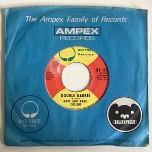 Dave & Ansil Collins double barrel  7” 45 VINYL SINGLE U.S ORIG reggae Ska EX - Picture 1 of 3