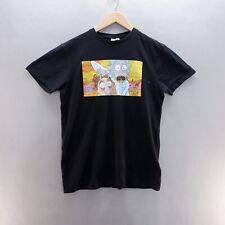 Rick & Morty T Shirt Medium Black Graphic Print Short Sleeve Crew Neck Mens