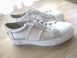 Schöner Sneaker von Kennel & Schmenger K&S gr. 38 Weiß/Silber Echtleder=w.NEU - Bild 1 von 12