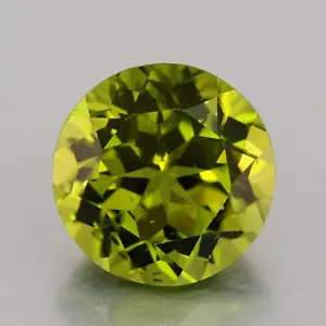 Video_4,54cts_Natürlicher Peridot_China_Lebendiger gelblicher Grünton_Rundschnitt_B424 - Bild 1 von 2