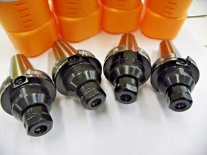 4 PIECES, CNC TOOLING CAT40 ER16 COLLET HOLDERS C144 - Picture 1 of 7