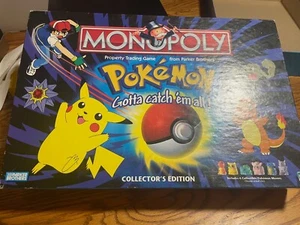 Pokemon Monopoly 1999 Board Game Replacement Parts - Picture 1 of 28