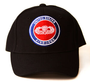 187 Airborne Rakkasans Logo Style Hat - Black