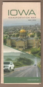 Iowa Transportation Map 2021 = - Bild 1 von 1