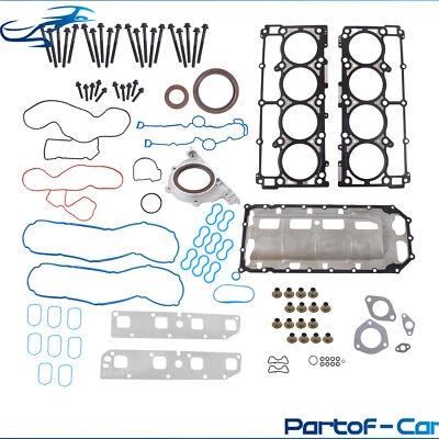 Juego completo de juntas pernos de cabeza para Chrysler Aspen y Dodge Ram 1500 2500 3500 5,7 L Foto 1 de 4