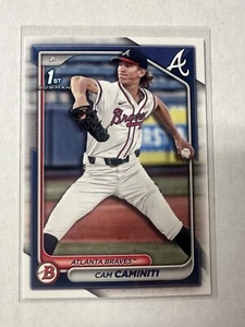 Cam Caminiti RC 2024 Bowman Draft #BD20 Braves 1st Bowman 1st Round Pick - Bild 1 von 2