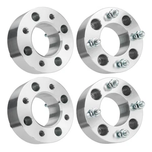 SET OF 4 - 2“ 4x110mm Wheel Spacers M10x1.25 Honda Yamaha 4/100 with lugnuts - Picture 1 of 2