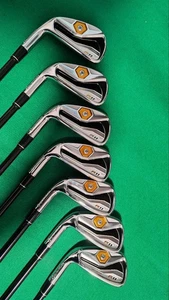 Lefty TaylorMade R11 Iron Set 7pcs 4-Pw Flex S Stiff Motore TM65i - Picture 1 of 8
