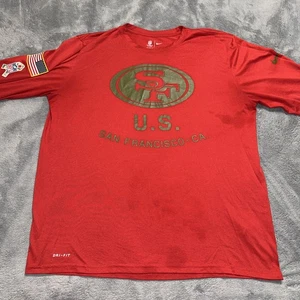 Chemise à manches longues Nike Salute to Service San Francisco 49ers XL sur le terrain Dri-Fit - Photo 1/16