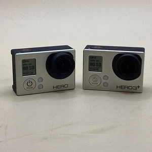 2x GoPro Hero 3+ Digital Recording Cameras - UNTESTED (11C) MO#8755 - Picture 1 of 7