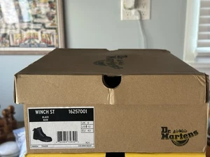 Scarpe stivali Dr. Martens Winch ST industriali punta protettiva pelle nera uomo 10 - Foto 1 di 2