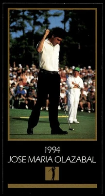 1993-98 Champions of Golf Masters Collection 1994 Jose Olazabal NEAR MINT *6I - Image 1 of 2
