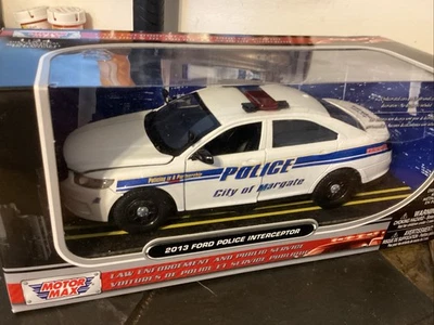 Motor Max масштаб 1:24 2013 Ford полицейский перехватчик город Маргейт полиция. - Изображение 1 из 4