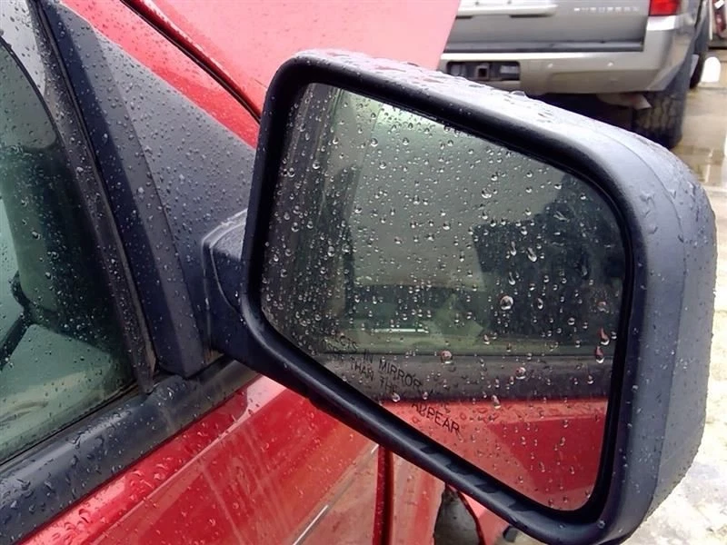 2008 Ford Edge Passenger Right RH Side View Mirror in Black with Manual Folding. - Image 1 of 4