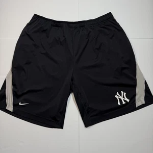 New York Yankees Shorts Herren 2XL schwarz grau MLB Baseball Nike Performance Active - Bild 1 von 9