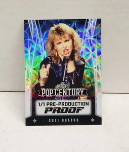 SUZI QUATRO 2025 Leaf Pop Century Pre-Production Proof ~ #'d 1/1 - Picture 1 of 3