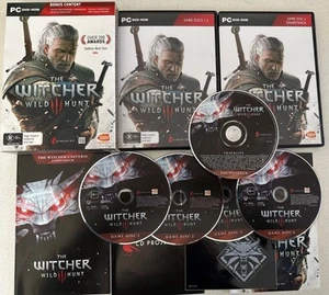 The Witcher 3 Wild Hunt Box Set - PC - Complete Collectors Edition - Free Post! - Bild 1 von 9