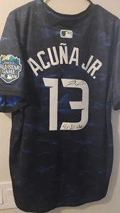 Ronald Acuna Jr. Signed 2023 Nike All-Star Game Jersey 40/70 MVP Season🏆 JSA - Picture 1 of 9