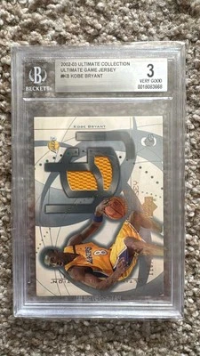 Kobe Bryant Upper Deck Ultimate Collection Game Jersey /100 - Image 1 of 2