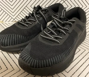 🥥 Layer 8 Black Athletic Running Walking Casual Comfort Men’s Size 8🆕 - Picture 1 of 5