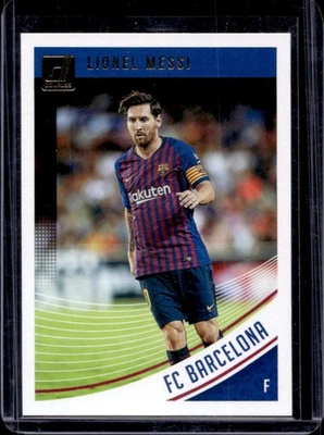 2018 Donruss Lionel Messi #1 Barcelona - Image 1 of 2