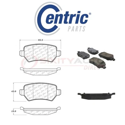Centric C-TEK Ceramic Disc Brake Pads for 2000-2008 Chevrolet Astra 1.8L yr - Image 1 of 4
