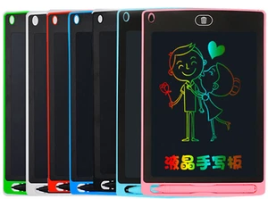 Rainbow Electronic 8.5 Inch Digital Writing Tablet Drawing Board Kids Gift Fun - Afbeelding 1 van 4