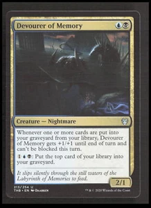 MTG Devourer of Memory 213 Uncommon Theros Beyond Death Card CB-1-2-A-41 - Picture 1 of 6