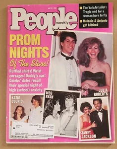 People Magazine May 27 1996 - Prom Nights of the Stars - Julia Roberts, Meg Ryan - Picture 1 of 2