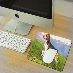 Adorable Beagle Puppy - Rubber Mouse Pad Soft Waterproof for Dog Lovers - Picture 1 of 1