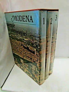 MODENA VICENDE E PROTAGONISTI - 3 volumi con cofanetto - gr.9000 - C.L.1 - - Picture 1 of 5