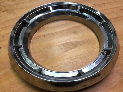 1964 DODGE POLARA 440 330 USED MOPAR HEAD LIGHT TRIM RING BEZEL 2417069 - Image 1 of 2