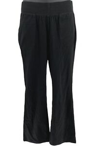 Denim & Co. Active Duo Stretch Lightly Boot Pant Black