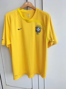 Maglia maglia calcio allenamento BRASILE 2008-2010 ufficiale Nike Brasil - taglia XL - Foto 1 di 11