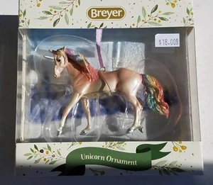 Breyer Pferd Holiday Weihnachtsschmuck 2019 Majestät Einhorn - Bild 1 von 19