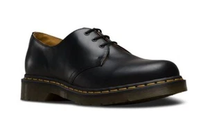 Dr Martens 3 Hole 1461 Black Smooth 11838002 - Picture 1 of 110