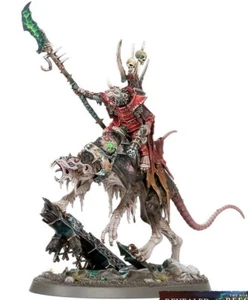 SKAVEN CLAWLORD ON GNAW-BEAST Skaventide *Nuevo en Sprue* Warhammer Age of Sigmar - Imagen 1 de 2