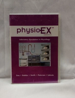 PhysioEX 8.0 - Laboratory Simulations in Physiology (PC, PEARSON) BRAND NEW - Image 1 of 2