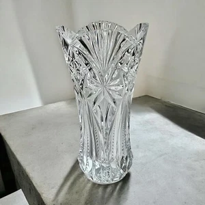 Quality Vincennes JG Durand (France) Cut Crystal Glass Vase (12-1/2”h) - Mint! - Picture 1 of 9