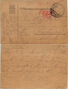 K.K. FELDPOST-Cartolina viaggiata SCUTARI 11.3.1918 - Picture 1 of 1