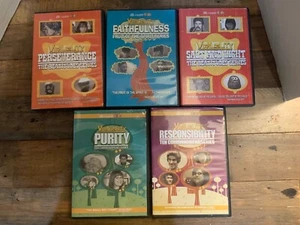 5 VIRTUALITY DVDs PURITY Faithfulness PERSEVERANCE Responsibility Calvary Kids - Picture 1 of 16