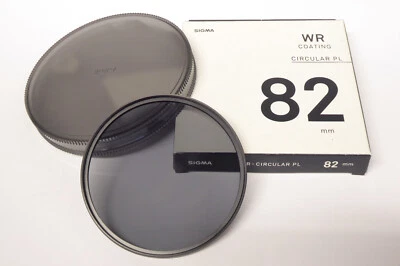 Sigma WR Coating Circular PL 82mm Polfilter gebraucht in ovp 82 mm - Image 1 of 3