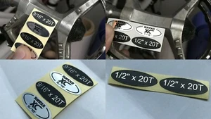SUNTOUR XC II 1/2" 29/16" X 20T Body Pedal restoration decal sticker OS - Picture 1 of 18
