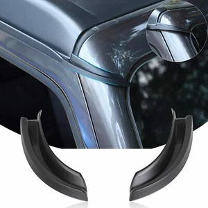 Water Rain Gutter Extension Decor Cover For Jeep Wrangler JL JT 18+ Accessories - Picture 1 of 8