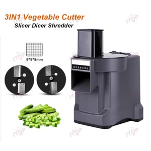 Vegetable Cutter 3IN1 Dicer Fruit Slicer Chopper Food Processor Potato Shredder - Picture 1 of 13