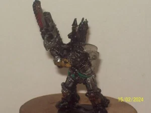 Warhammer 40k Chaos Space Marines Terminator Painted Rogue Trader Era Metal - Picture 1 of 3