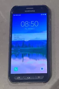 As-is Defective Samsung Galaxy S6 Active 16GB Black (AT&T) - Picture 1 of 5