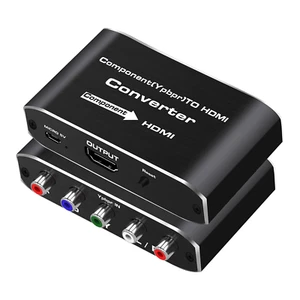 Component to HDMI, Ypbpr to HDMI Converter, 5RCA RGB to HDMI Converter Adapter, - Picture 1 of 7