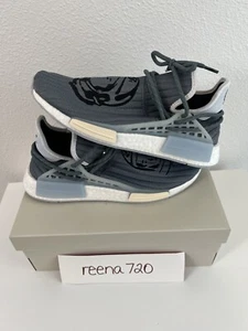 Size 8.5 - adidas NMD Human Race x BBC Ice Cream x Pharrell Gray - Picture 1 of 4
